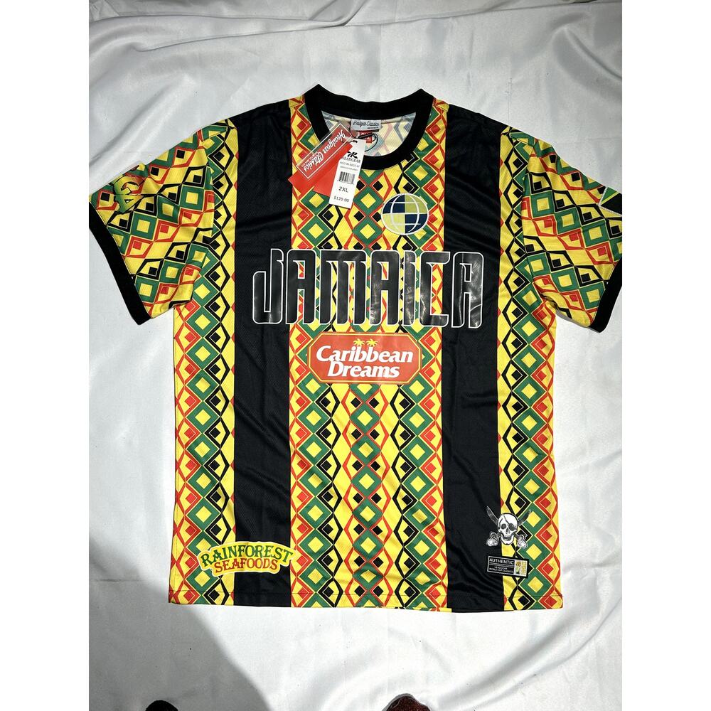 Jamaica Soccer Jersey Headgear Classics Size XXL NWT MSRP $120